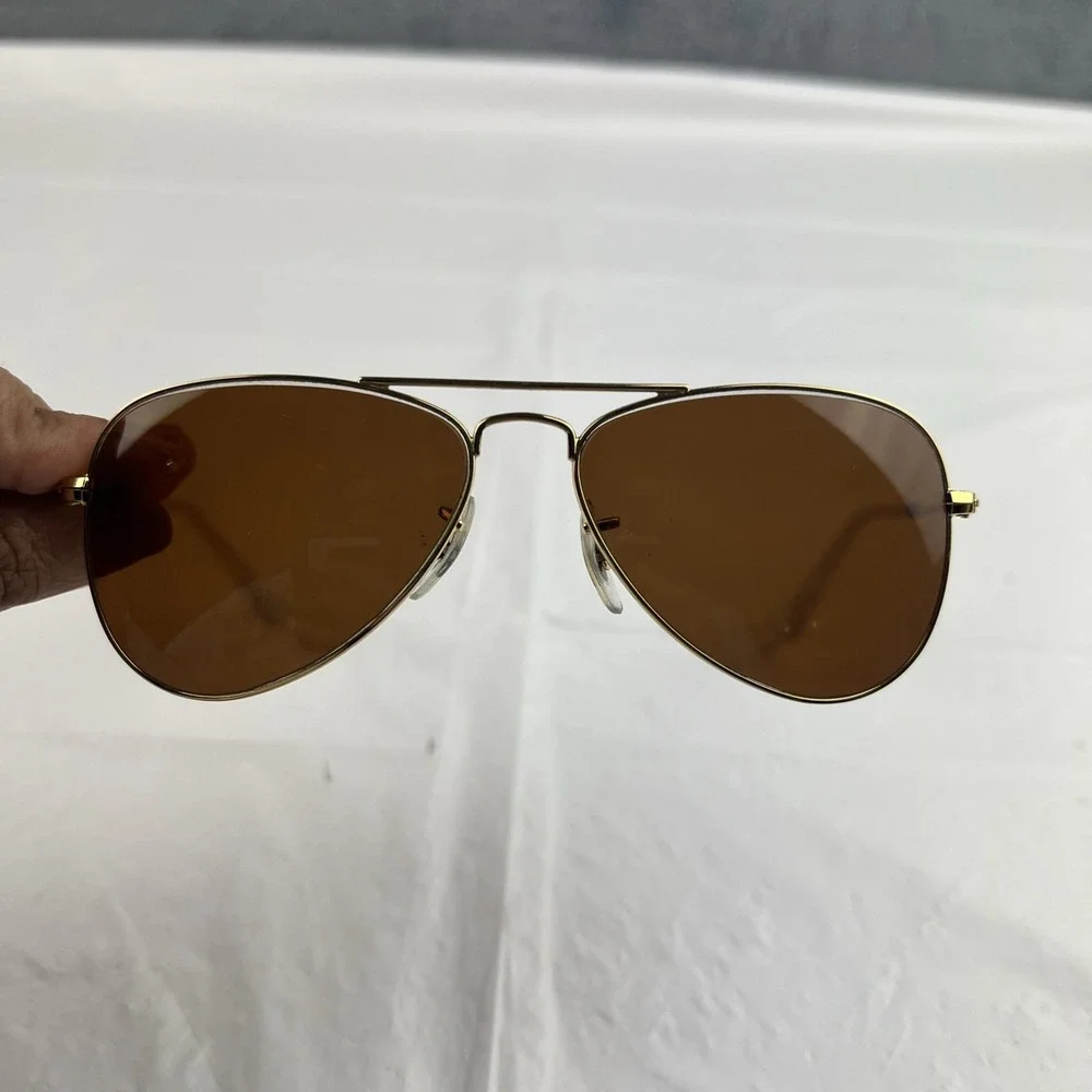 Ray Ban RJ 9506S 223/71 Kids Gold Aviators Sunglass Eyeglass Frames 50 13 120